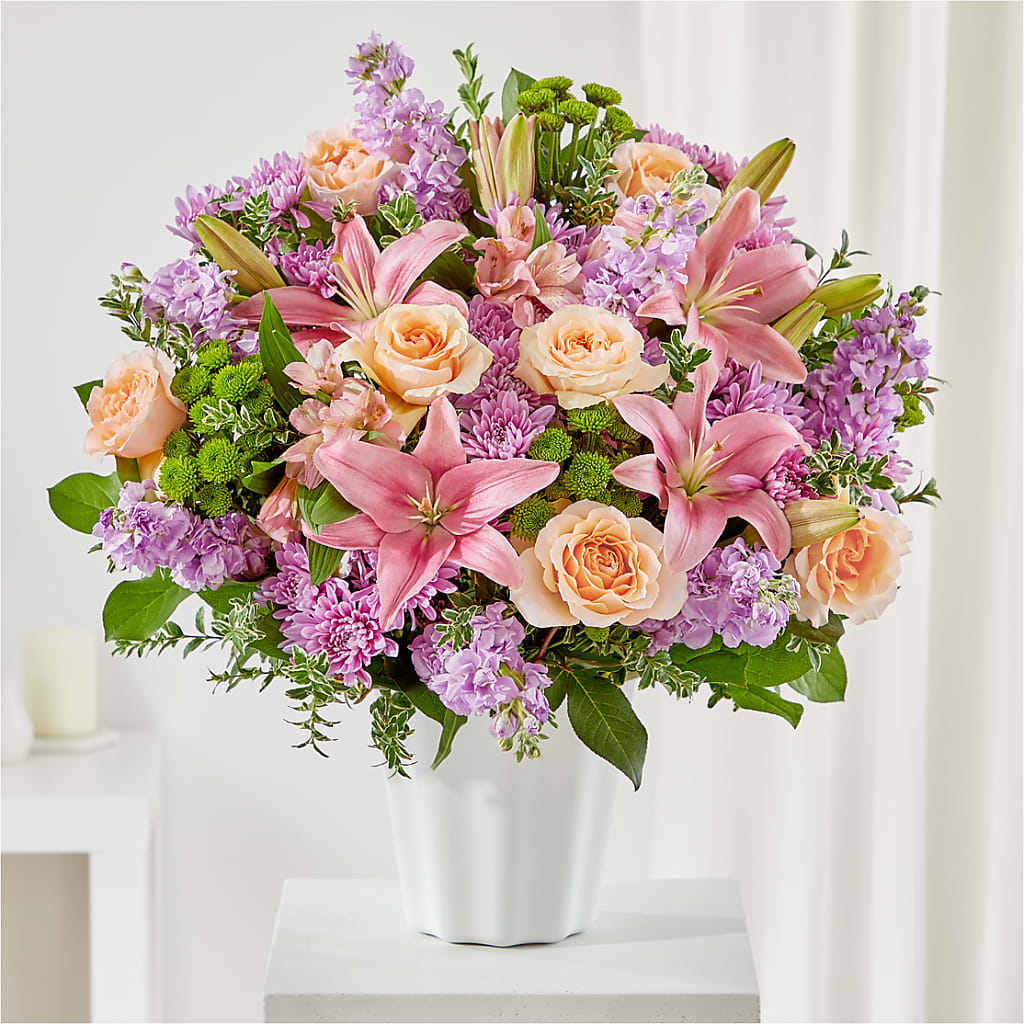 Supportive Embrace Tabletop Basket – Flowers Forever, Carlsbad CA