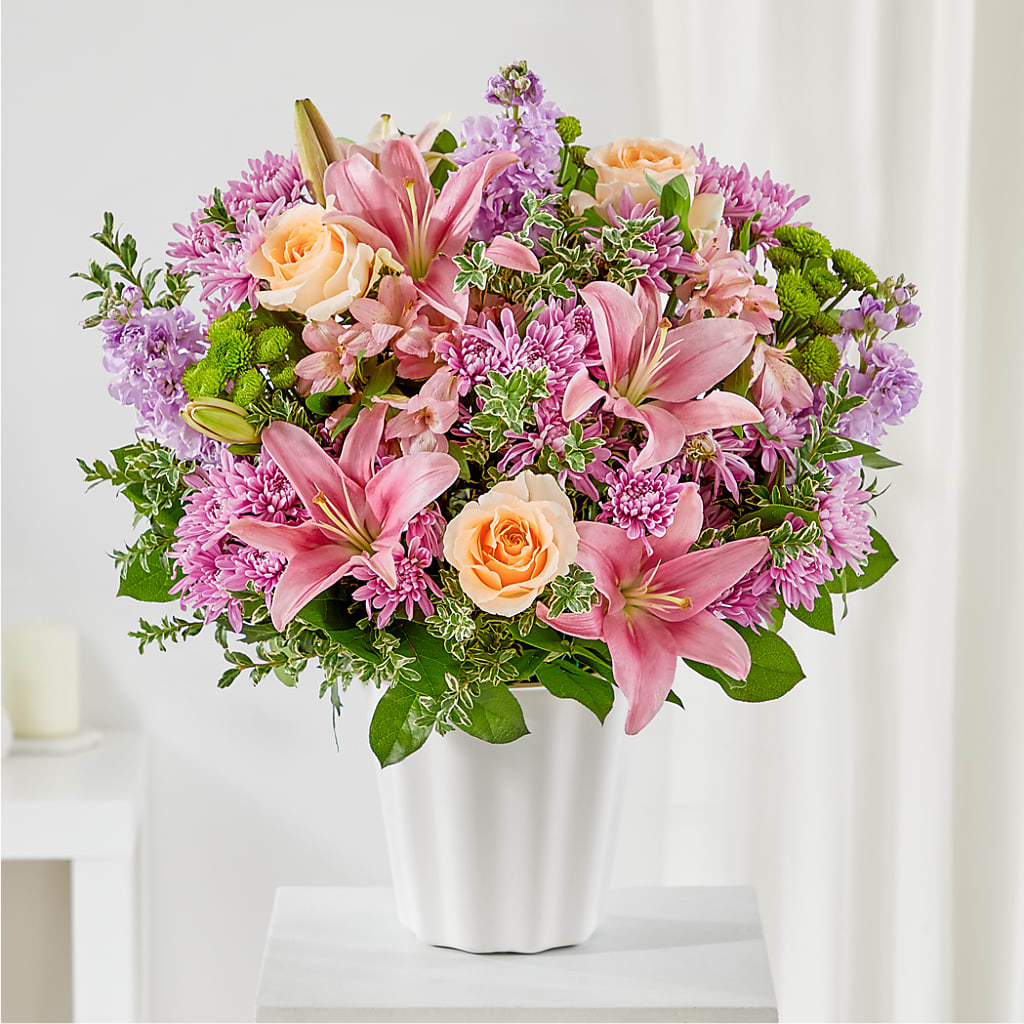 Supportive Embrace Tabletop Basket – Flowers Forever, Carlsbad CA