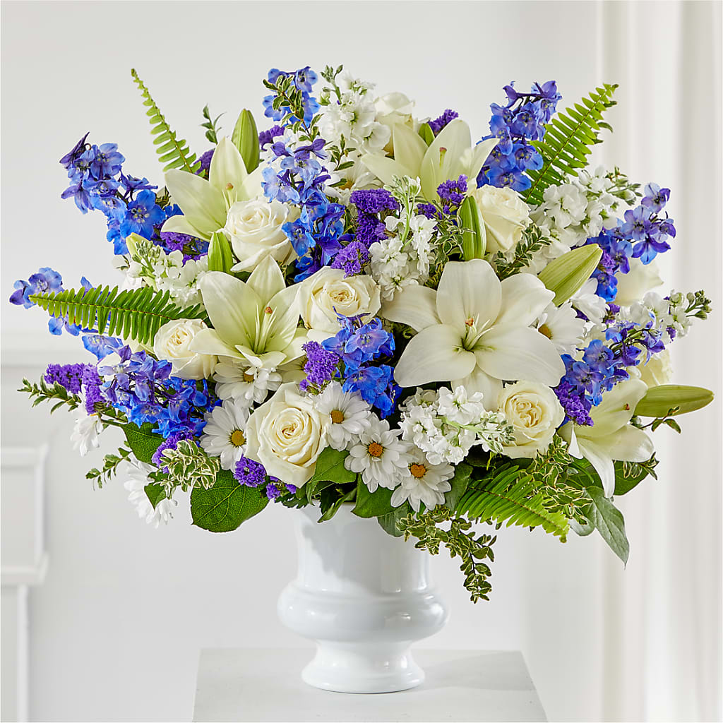 Expressions of Hope Urn Arrangement – Flowers Forever, Carlsbad CA