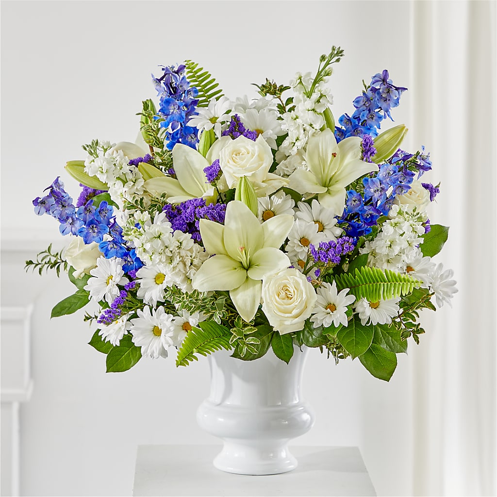 Expressions of Hope Urn Arrangement – Flowers Forever, Carlsbad CA