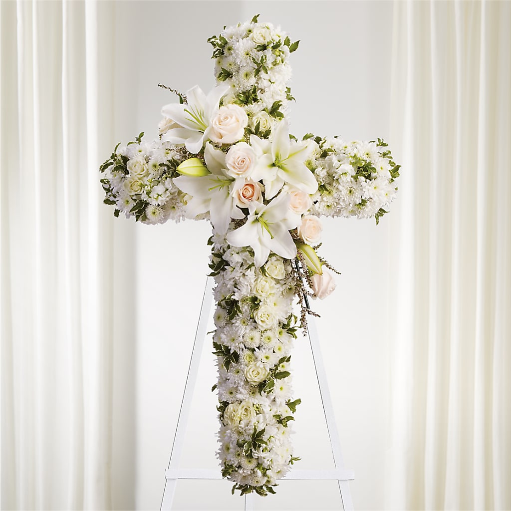 Spiritual Guidance Standing Spray – Flowers Forever, Carlsbad CA