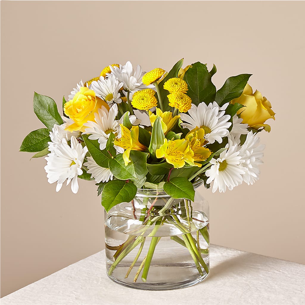 Sunny Sentiments Bouquet – Flowers Forever, Carlsbad CA