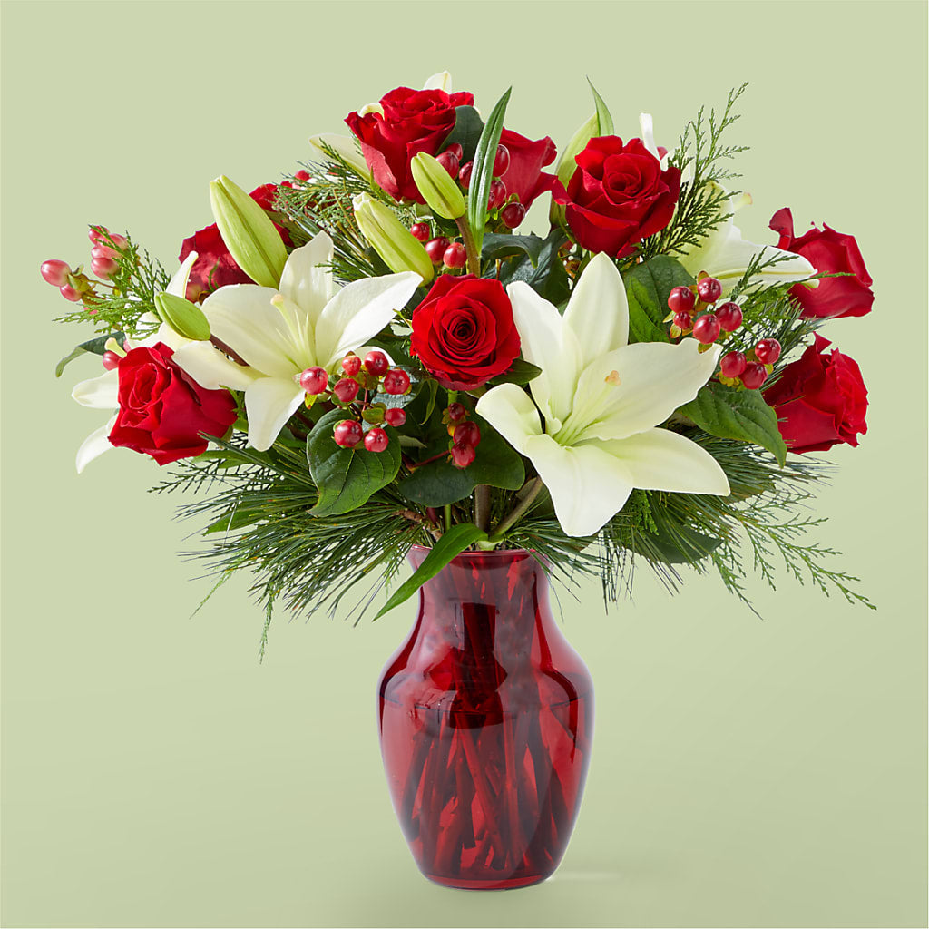 Evergreen Delight Bouquet – Flowers Forever, Carlsbad CA