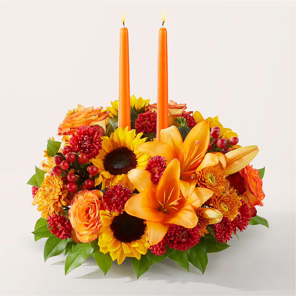Grateful Centerpiece – Flowers Forever, Carlsbad CA