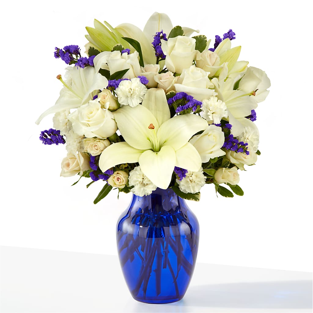 Sapphire Rush Bouquet – Flowers Forever, Carlsbad CA