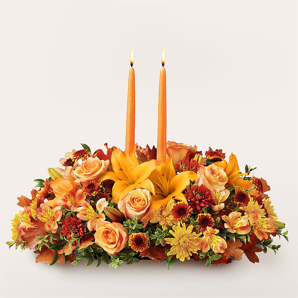 Traditions Centerpiece – Flowers Forever, Carlsbad CA