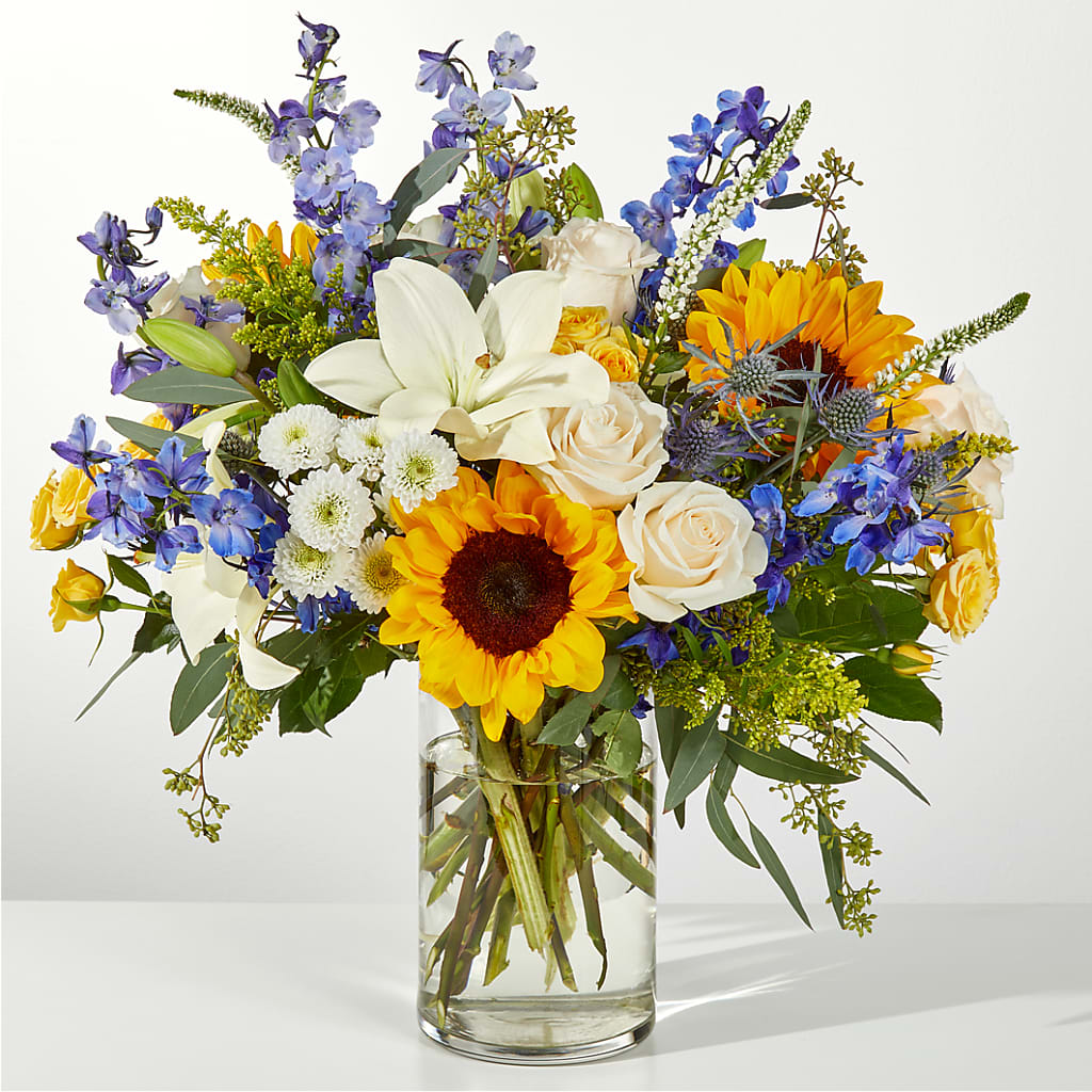 Wonderfully Sunny Bouquet – Flowers Forever, Carlsbad CA