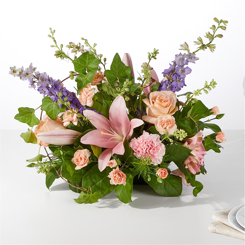 Blossom Time Centerpiece – Flowers Forever, Carlsbad CA