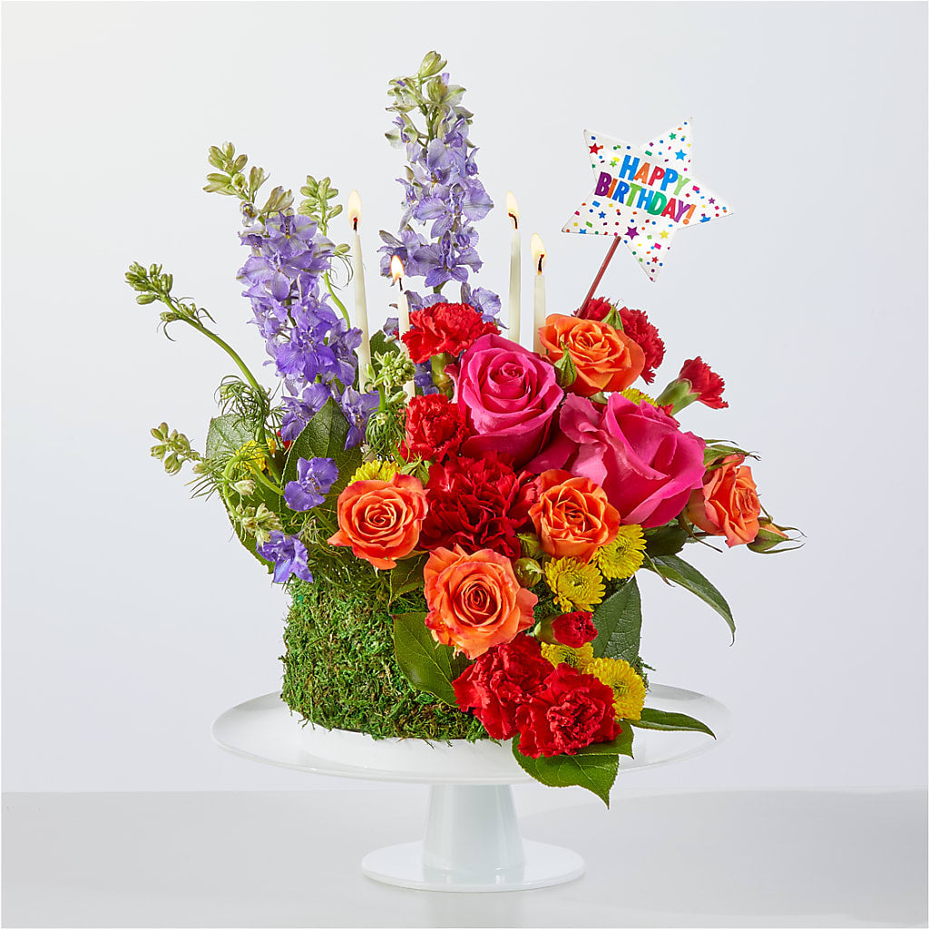 Best Year Yet Floral Cake – Flowers Forever, Carlsbad CA