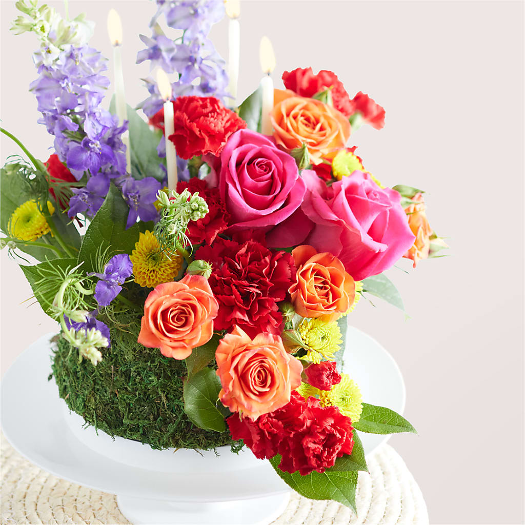 Best Year Yet Floral Cake – Flowers Forever, Carlsbad CA