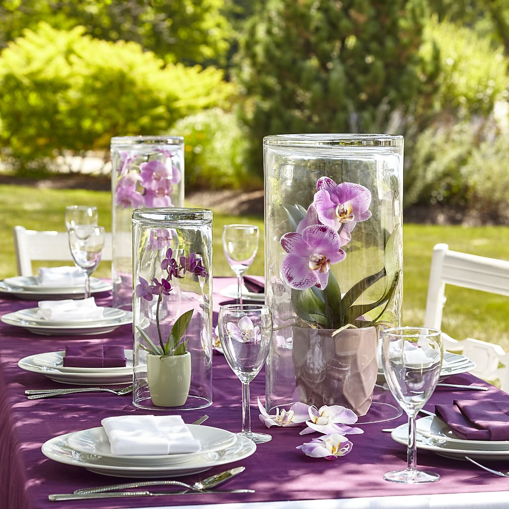 Dramatic Garden Centerpiece – Flowers Forever, Carlsbad CA