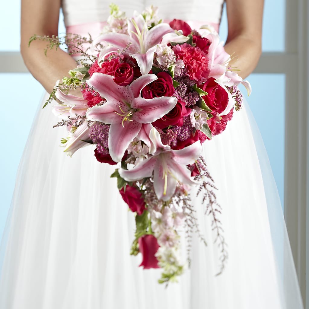 Lily & Rose Bouquet – Flowers Forever, Carlsbad CA