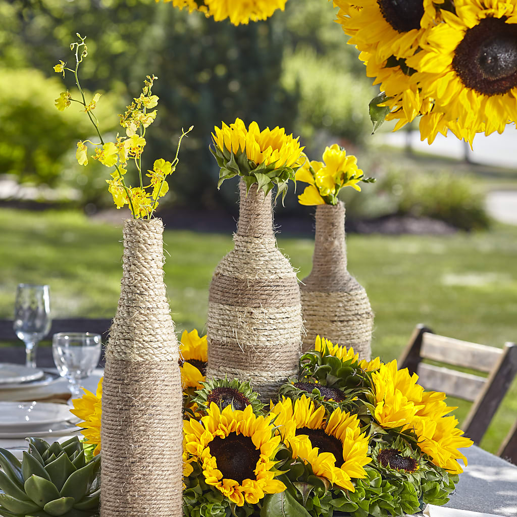 Sublime Garden Centerpiece – Flowers Forever, Carlsbad CA