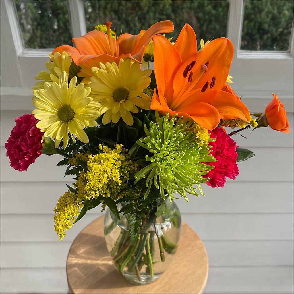 Bold & Bright – A Florist Original –  Flowers Forever, Carlsbad CA