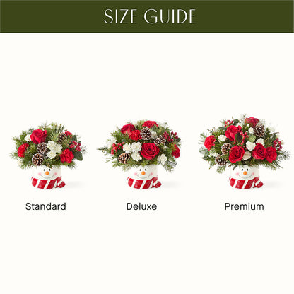 Jolly Snowman Bouquet –  Flowers Forever, Carlsbad CA