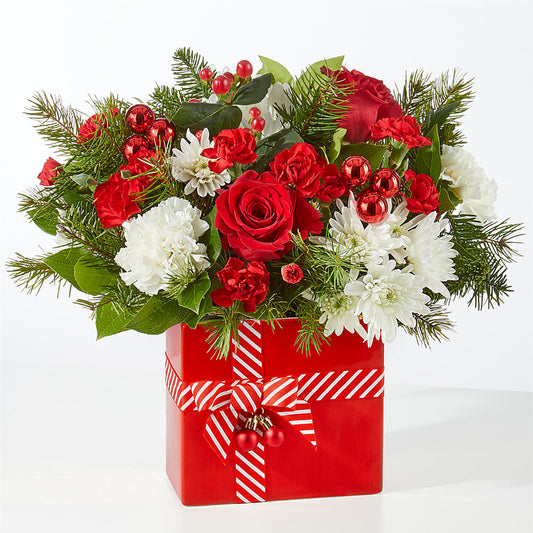 Presents Under the Tree Bouquet –  Flowers Forever, Carlsbad CA