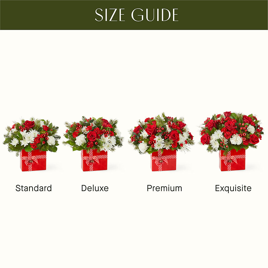 Presents Under the Tree Bouquet –  Flowers Forever, Carlsbad CA