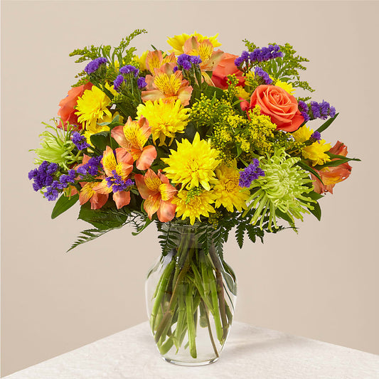 Marmalade Skies Bouquet –  Flowers Forever, Carlsbad CA