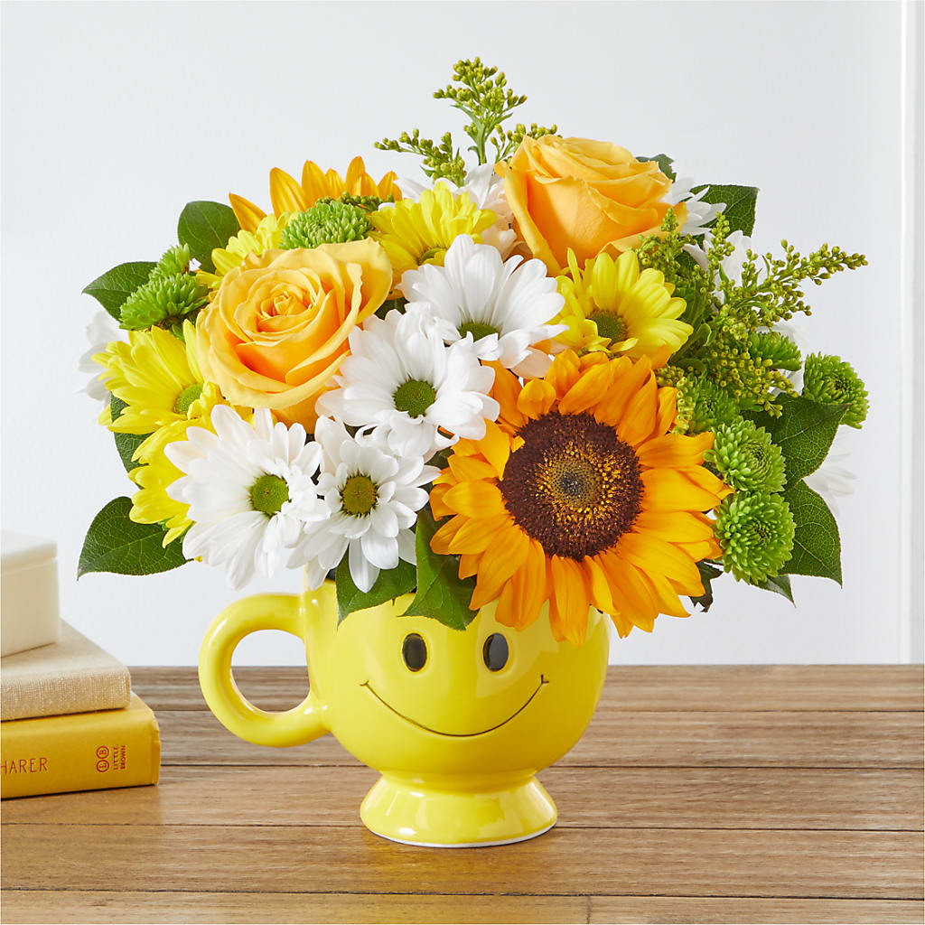 Be Happy Bouquet –  Flowers Forever, Carlsbad CA