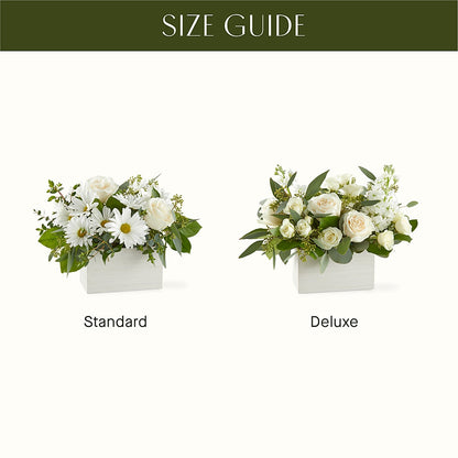 Fresh Linen Box Bouquet –  Flowers Forever, Carlsbad CA