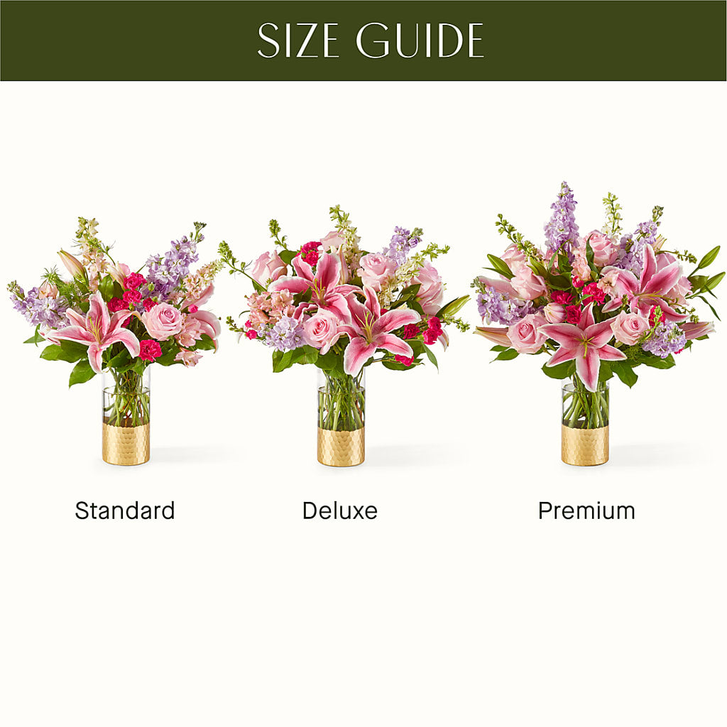 Mauvelous Bouquet –  Flowers Forever, Carlsbad CA