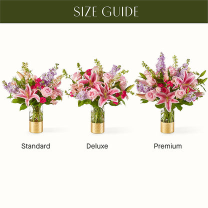 Mauvelous Bouquet –  Flowers Forever, Carlsbad CA