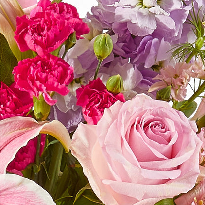 Mauvelous Bouquet –  Flowers Forever, Carlsbad CA