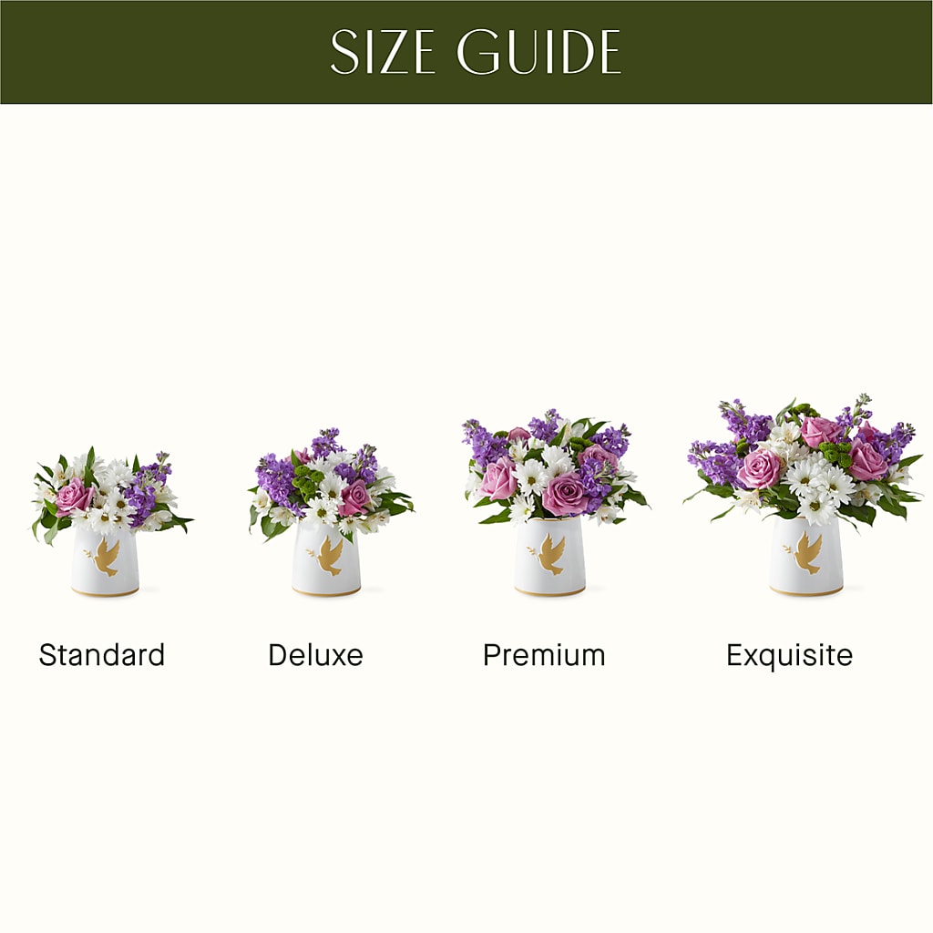 Garden of Peace Bouquet –  Flowers Forever, Carlsbad CA