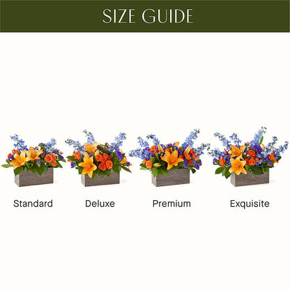 Radiant Citrus Box Bouquet –  Flowers Forever, Carlsbad CA