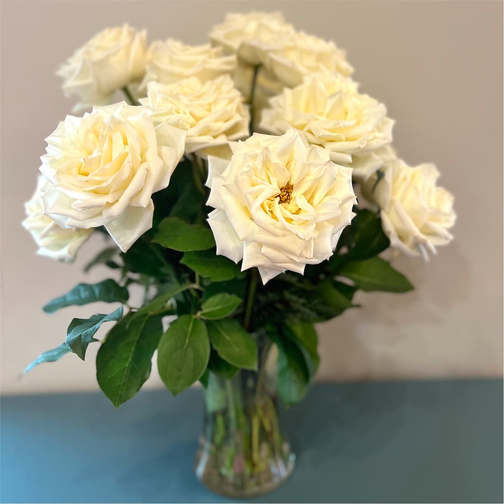Long Stem Yellow Rose Bouquet –  Flowers Forever, Carlsbad CA