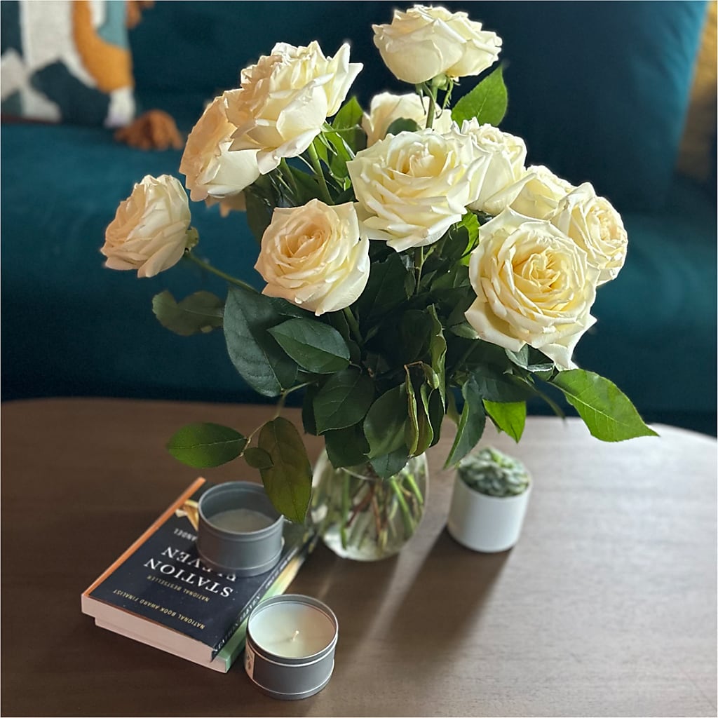 Long Stem Yellow Rose Bouquet –  Flowers Forever, Carlsbad CA
