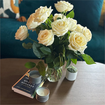 Long Stem Yellow Rose Bouquet –  Flowers Forever, Carlsbad CA
