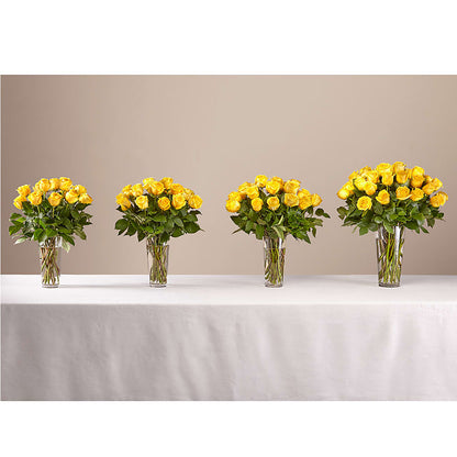 Long Stem Yellow Rose Bouquet –  Flowers Forever, Carlsbad CA