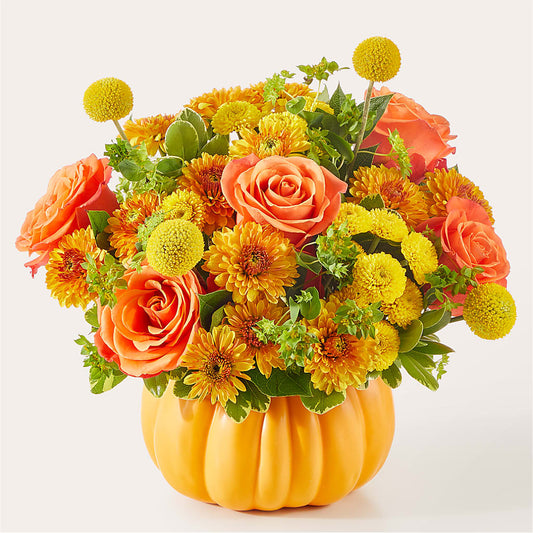 Gourdgeous Pumpkin –  Flowers Forever, Carlsbad CA