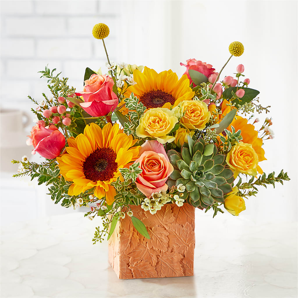 Sunflower Season Bouquet –  Flowers Forever, Carlsbad CA