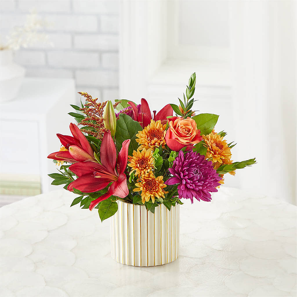 Burgundy Landscape Bouquet –  Flowers Forever, Carlsbad CA