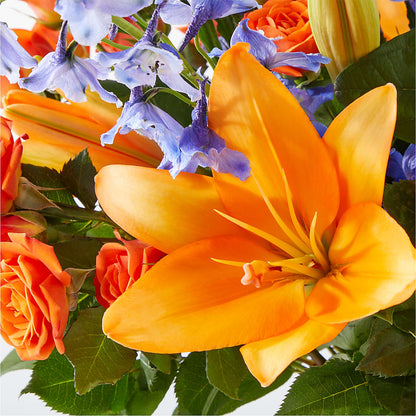 Radiant Citrus Bouquet –  Flowers Forever, Carlsbad CA