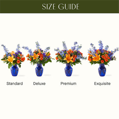 Radiant Citrus Bouquet –  Flowers Forever, Carlsbad CA