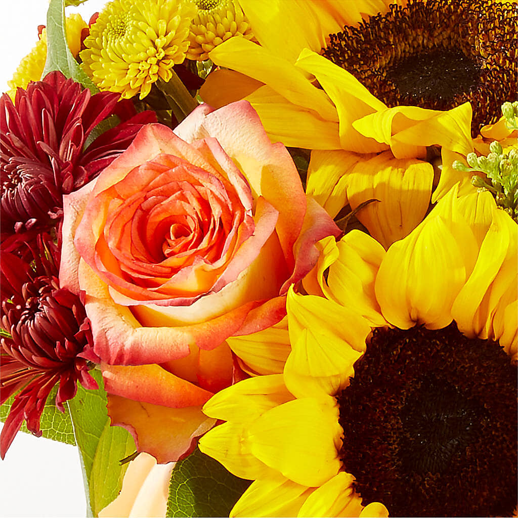 Golden Gourd Pumpkin Bouquet –  Flowers Forever, Carlsbad CA