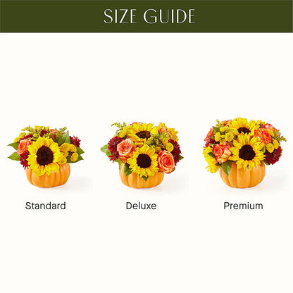 Golden Gourd Pumpkin Bouquet –  Flowers Forever, Carlsbad CA