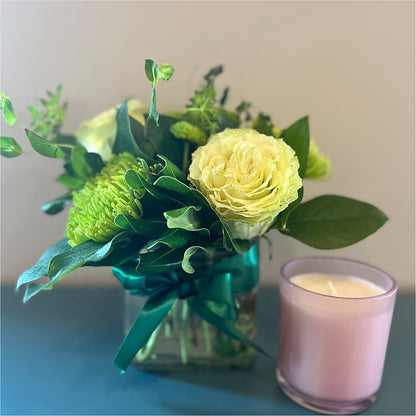 Emerald Forest Bouquet –  Flowers Forever, Carlsbad CA