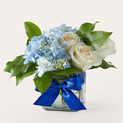 Sky Blue Delight Bouquet –  Flowers Forever, Carlsbad CA