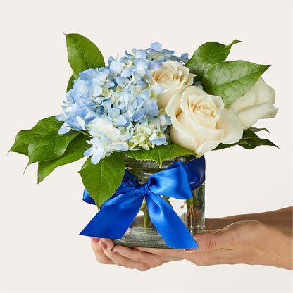 Sky Blue Delight Bouquet –  Flowers Forever, Carlsbad CA