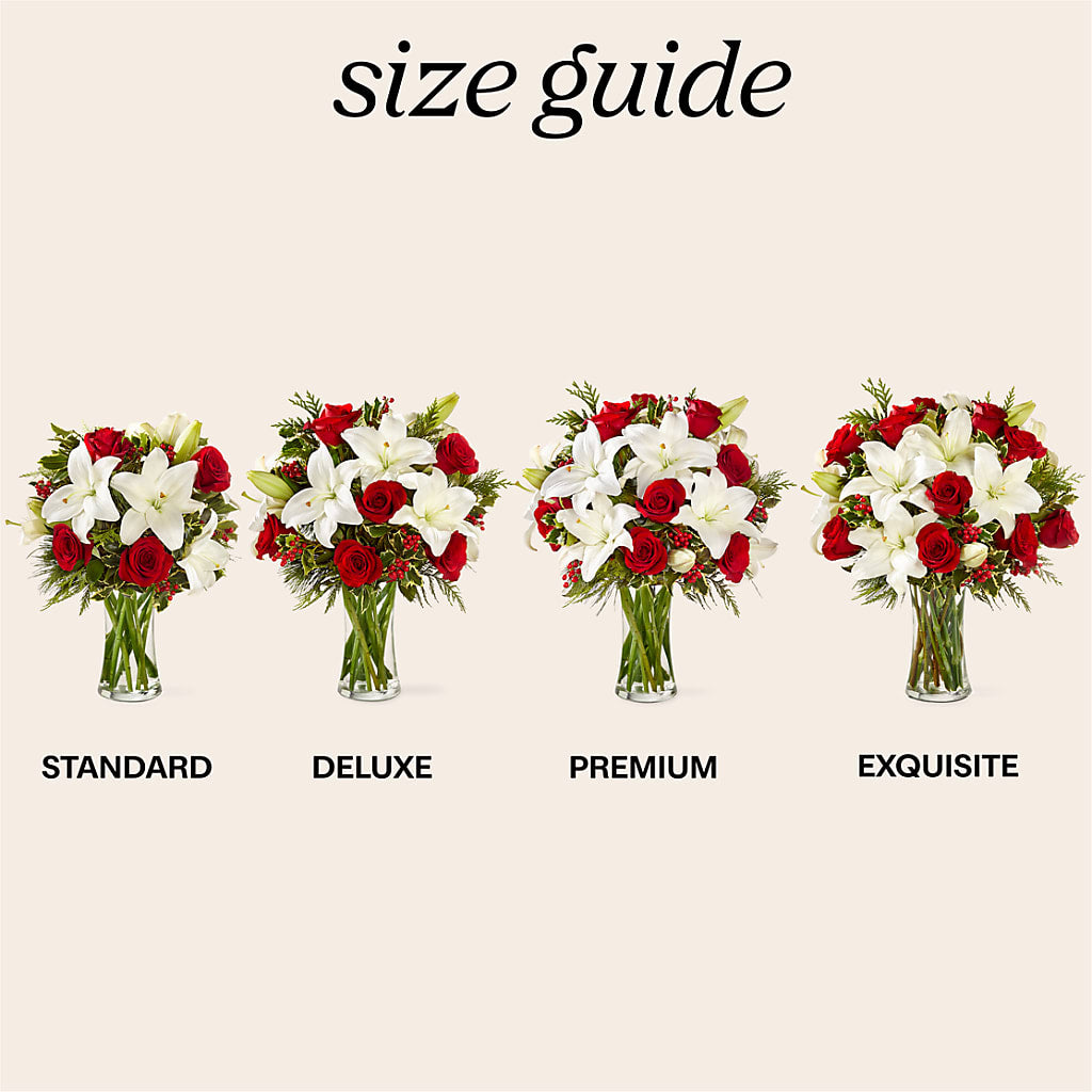 Sparkling Snowflakes Bouquet –  Flowers Forever, Carlsbad CA