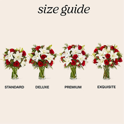 Sparkling Snowflakes Bouquet –  Flowers Forever, Carlsbad CA