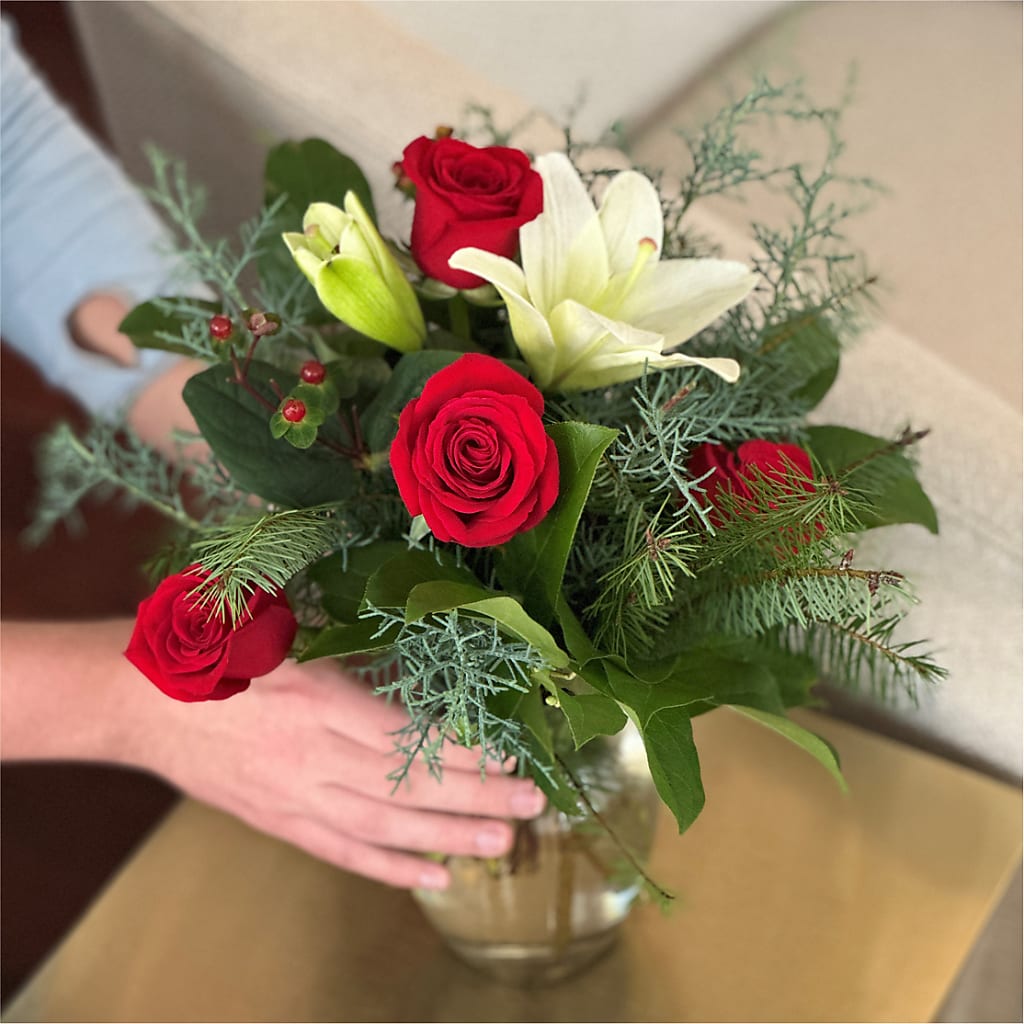 Glittering Lights Bouquet –  Flowers Forever, Carlsbad CA