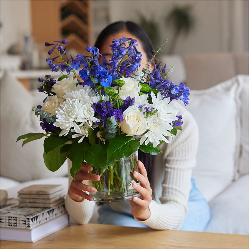 Cerulean Waves Bouquet –  Flowers Forever, Carlsbad CA