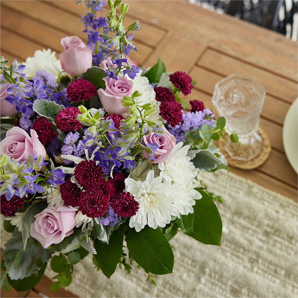 Violet Frost Bouquet –  Flowers Forever, Carlsbad CA