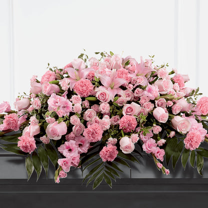 Garden of Comfort Casket Spray (Standard) –  Flowers Forever, Carlsbad CA