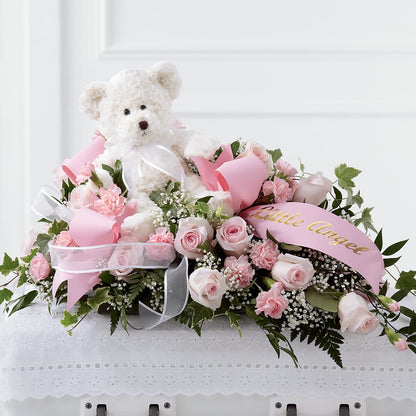 Touch of Sympathy Casket Spray –  Flowers Forever, Carlsbad CA